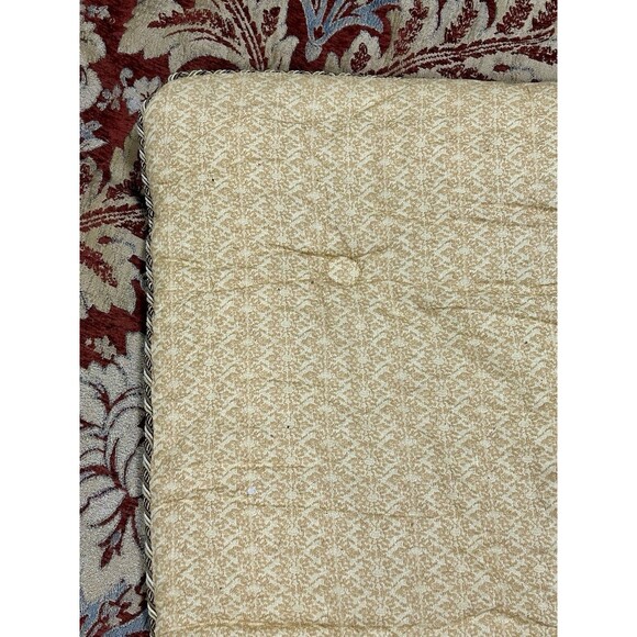 Croscill Arden Burgundy Gold Blue Floral Jacquard Comforter Queen Elegant Trim - Picture 6 of 11